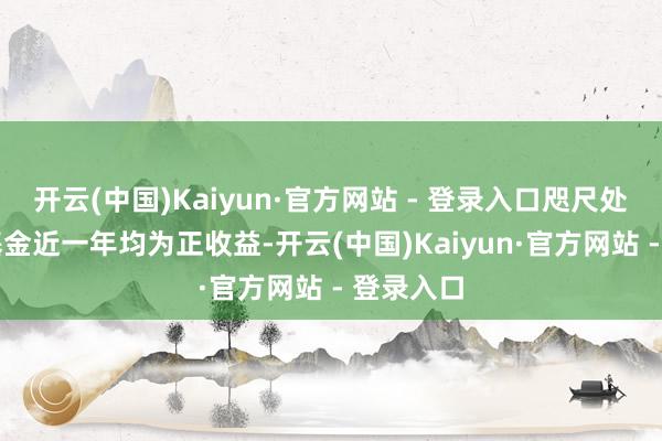 开云(中国)Kaiyun·官方网站 - 登录入口咫尺处理17只基金近一年均为正收益-开云(中国)Kaiyun·官方网站 - 登录入口